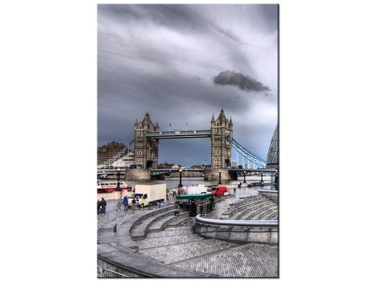 Obraz, Tower Bridge z oddali, 40x60 cm Oobrazy
