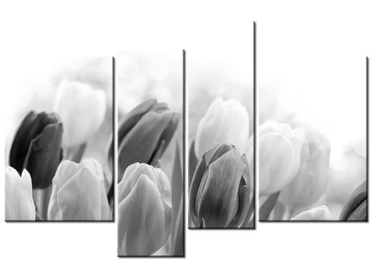 Obraz Tulipan, 4 elementy, 130x85 cm Oobrazy