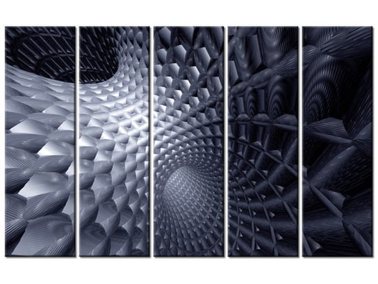 Obraz Tunel 3D, 5 elementów, 100x63 cm Oobrazy
