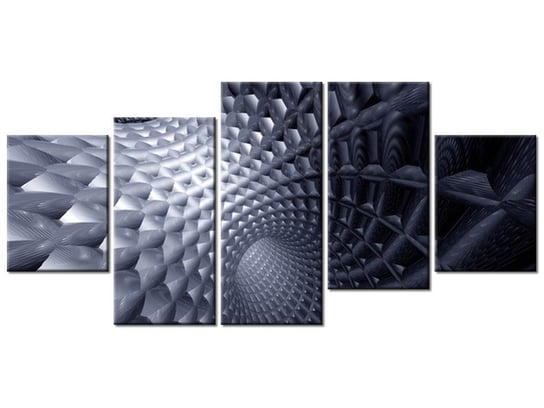 Obraz Tunel 3D, 5 elementów, 150x70 cm Oobrazy
