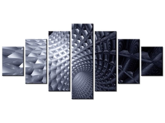 Obraz Tunel 3D, 7 elementów, 210x100 cm Oobrazy