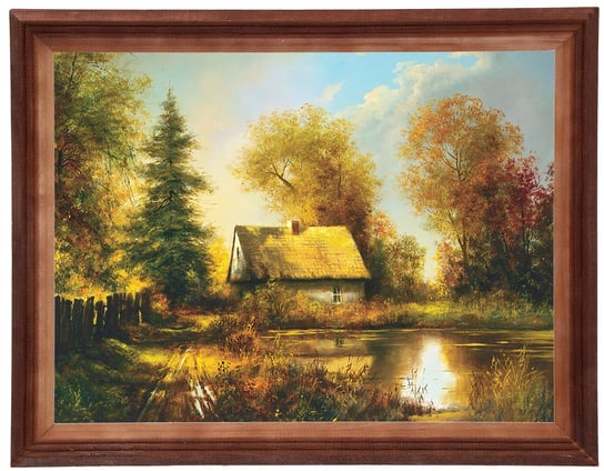 Obraz w drewnianej ramie, 30x40 cm- Jesień, M Lorens POSTERGALERIA