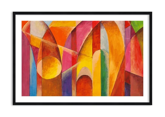 Obraz w ramie ARTTOR Katedra słońca - mury abstrakcja, F1BAA120x80-3619, 120x80 cm ARTTOR