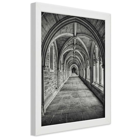 Obraz w ramie białej FEEBY, Katedra Architektura 20x30 Feeby