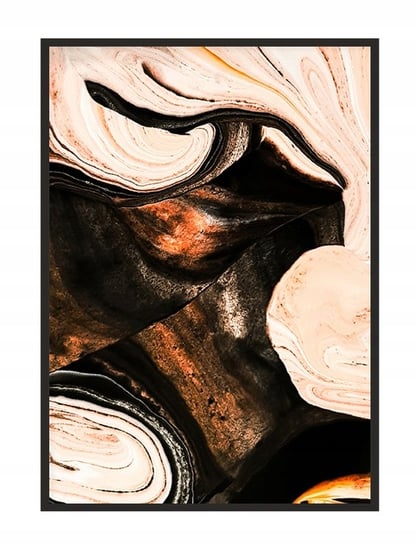 Obraz w ramie czarnej E-DRUK, Abstrakcja, 33x43 cm, P1674 e-druk