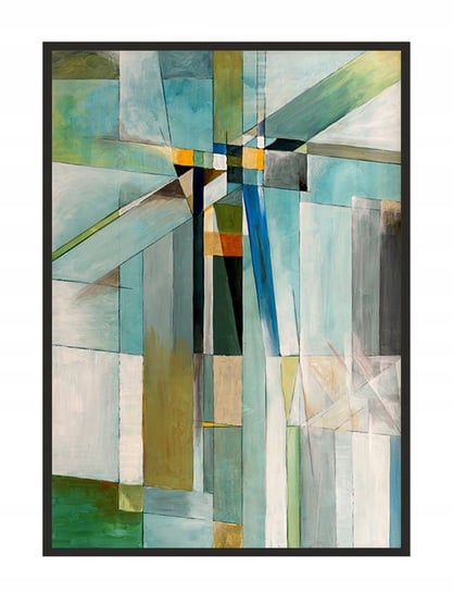 Obraz w ramie czarnej E-DRUK, Abstrakcja, 53x73 cm, P1778 e-druk