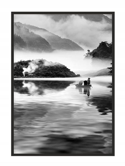 Obraz w ramie czarnej E-DRUK, Chiny, 53x73 cm, P1385 e-druk