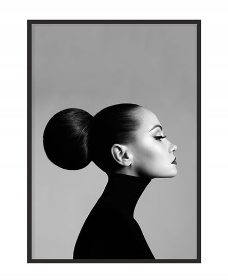 Obraz w ramie czarnej E-DRUK, Dziewczyna, 53x73 cm, P1246 e-druk