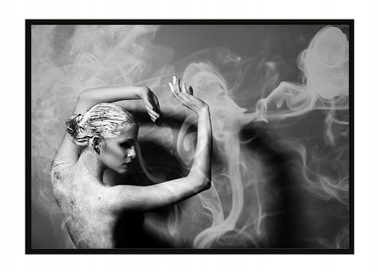 Obraz w ramie czarnej E-DRUK, Dziewczyna, 53x73 cm, P1500 e-druk