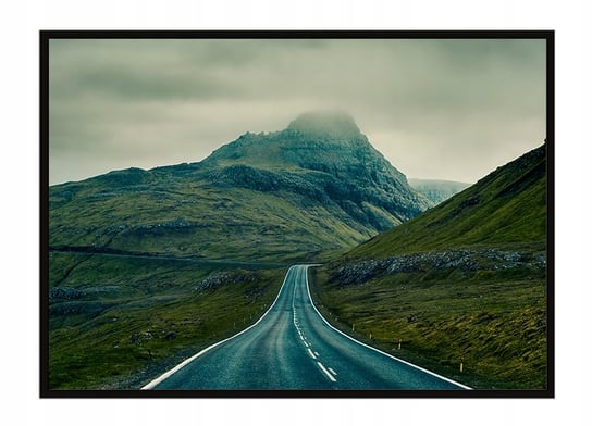 Obraz w ramie czarnej E-DRUK, Góry, 53x73 cm, P1766 e-druk