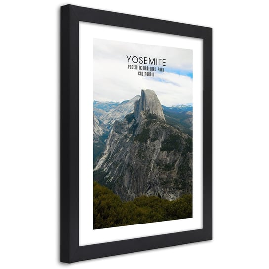 Obraz w ramie czarnej FEEBY, Park Narodowy Yosemite 70x100 Feeby