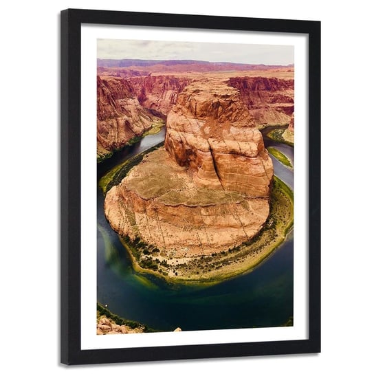 Obraz w ramie czarnej FEEBY, Wielki Kanion Góry USA 60x90 Feeby