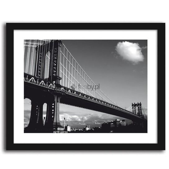 Obraz w ramie FEEBY, Most na Manhattanie, 40x60 cm Feeby