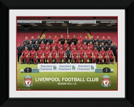 Obraz w ramie GBEYE Liverpool Team Photo 11/12, 20x15 cm Liverpool