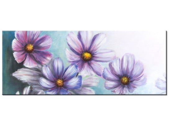Obraz Wesołe kwiecie, 100x40 cm Oobrazy