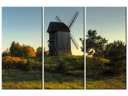 Obraz Wiatraki w Polsce, 3 elementy, 90x60 cm Oobrazy