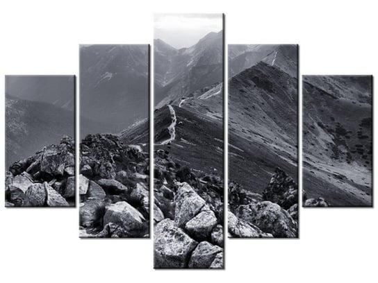 Obraz, Widok górski, 5 elementów, 150x105 cm Oobrazy