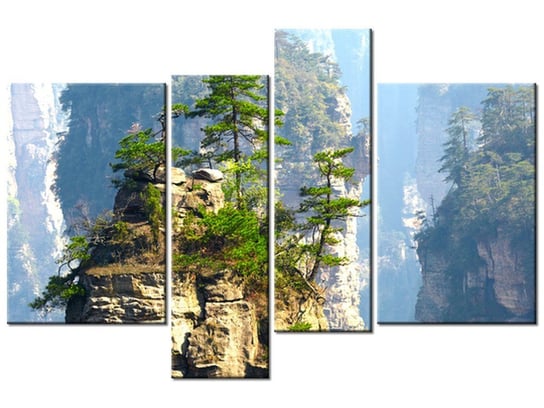Obraz Widok z góry, 4 elementy, 130x85 cm Oobrazy