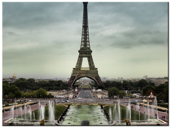 Obraz, Wieża w Paryżu, 40x30 cm Oobrazy