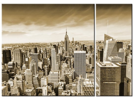 Obraz Wieżowce Nowego Jorku, 2 elementy, 70x50 cm Oobrazy