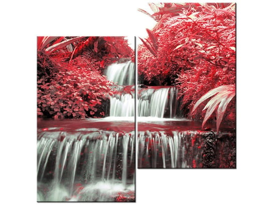 Obraz Wodospad, 2 elementy, 60x60 cm Oobrazy