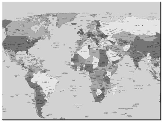 Obraz World map, 40x30 cm Oobrazy