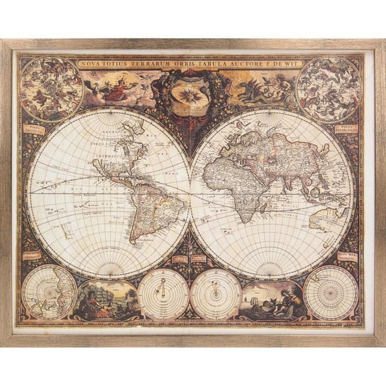 Obraz World Map, 40x50 cm Dekoria