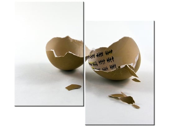 Obraz Wyjście z jajka - Gemma Stiles, 2 elementy, 80x70 cm Oobrazy