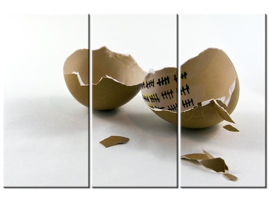 Obraz Wyjście z jajka - Gemma Stiles, 3 elementy, 90x60 cm Oobrazy