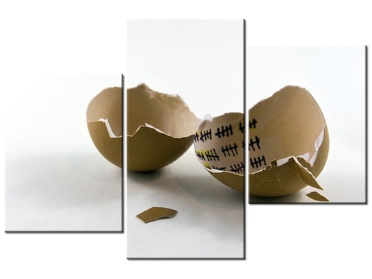 Obraz Wyjście z jajka - Gemma Stiles, 3 elementy, 90x60 cm Oobrazy