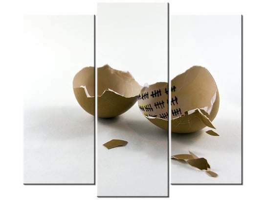 Obraz Wyjście z jajka - Gemma Stiles, 3 elementy, 90x80 cm Oobrazy
