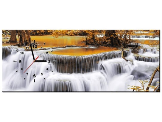 Obraz z zearem , Wodospad Dong Pee Sua, 100x40 cm Oobrazy