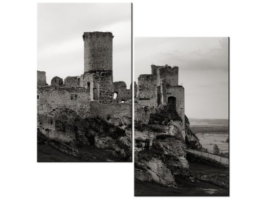 Obraz Zamek w Ogrodzieńcu, 2 elementy, 60x60 cm Oobrazy