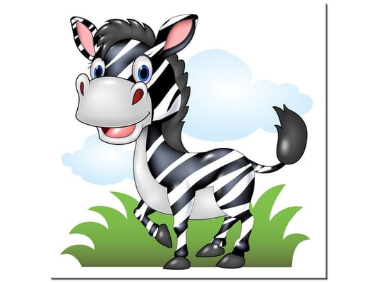 Obraz, Zebra, 30x30 cm Oobrazy