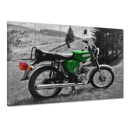 Obraz Zielony Simson S51 E, 100x70cm ZeSmakiem