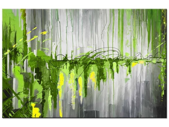 Obraz Zielony wodospad, 120x80 cm Oobrazy