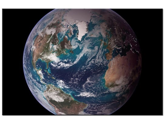 Obraz Ziemia - NASA, 120x80 cm Oobrazy