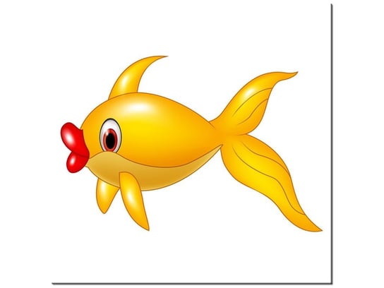 Obraz, Złota rybka, 30x30 cm Oobrazy