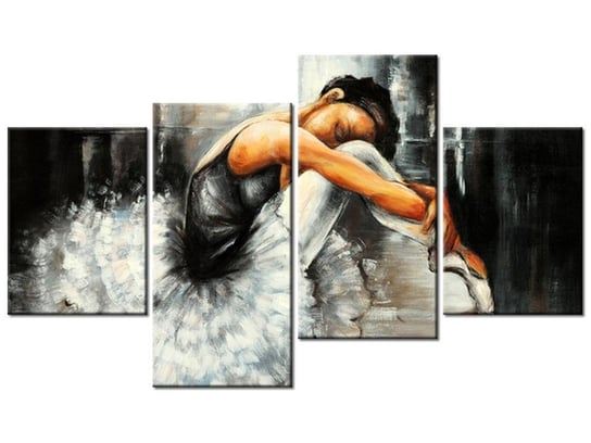 Obraz Zmysłowy balet, 4 elementy, 120x70 cm Oobrazy