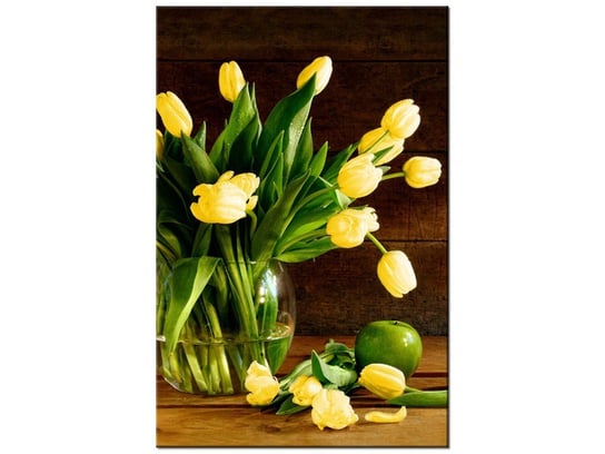 Obraz Żółte tulipany, 60x90 cm Oobrazy