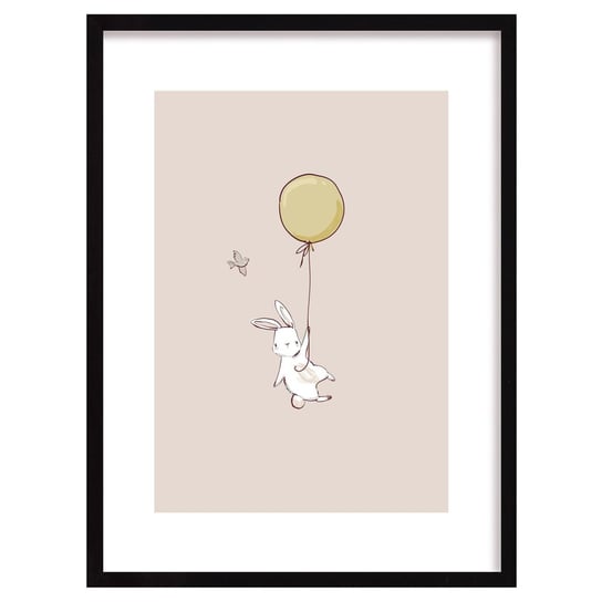 Obrazek Bubble Dreams Rabbit II, 30x40cm Yellow Tipi