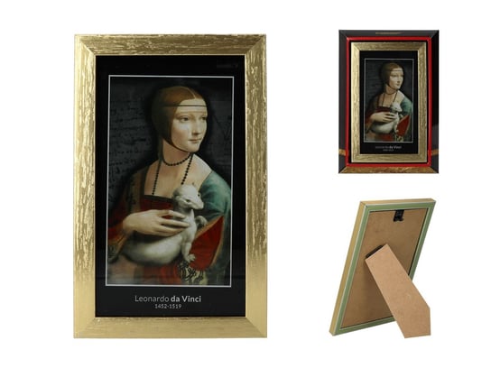Obrazek - L. da Vinci, Dama z łasiczką CARMANI Carmani