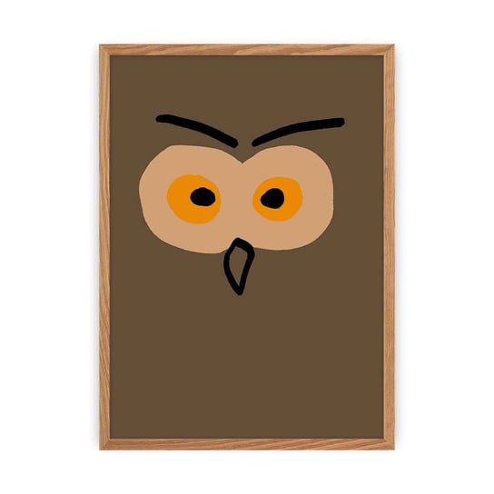 Obrazek Owl, 30 x 40 Yellow Tipi