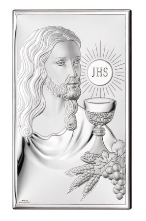 Obrazek srebrny - Jezus - Pamiątka Pierwszej Komuni Inna marka