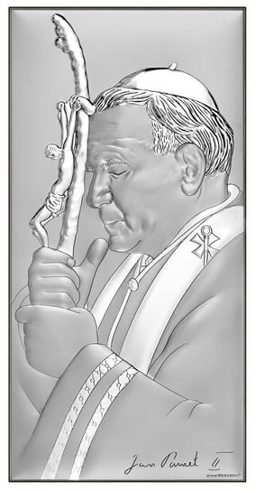 Obrazek Srebrny Święty Jan Paweł Ii 6791 Beltrami