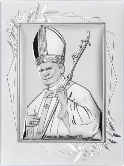 Obrazek srebrny Święty Jan Paweł II DS16FO/2 Dono