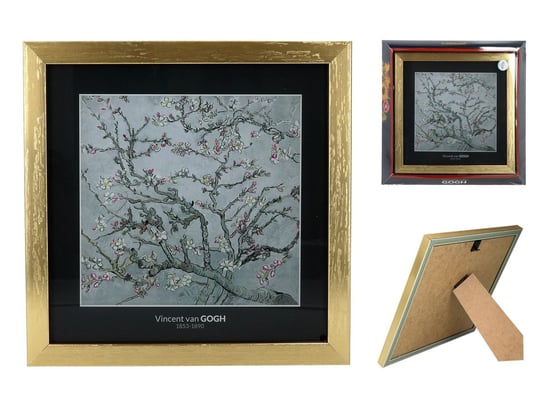 Obrazek - V. Van Gogh, Kwitnący Migdałowiec, Srebrny (Carmani) Carmani