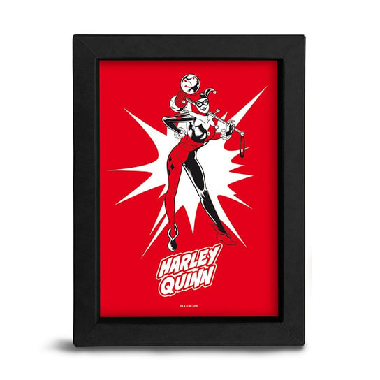 Obrazek w ramce DC Comics - 15*20cm - POP Color - Harley Quinn DC COMICS