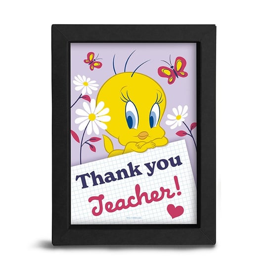 Obrazek w ramce Looney Tunes - "THANK YOU TEACHER" LOONEY TUNES