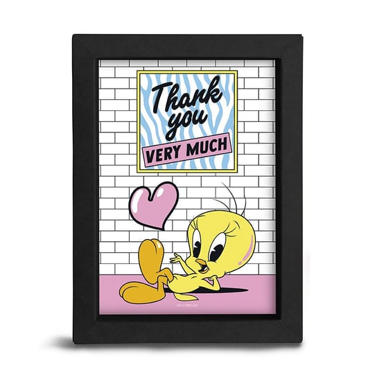 Obrazek w ramce Looney Tunes - "THANK YOU VERY MUCH" LOONEY TUNES
